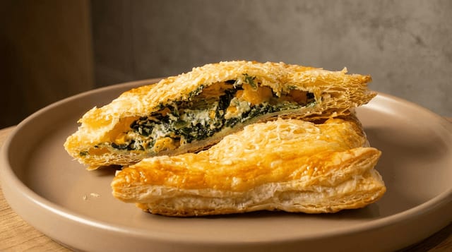 Pastel de Ricotta y Espinaca.