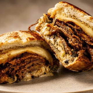 Venezuelan Asado Sandwich