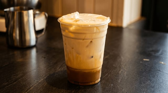 Iced Spanish Latte.