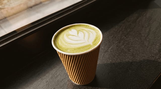 Matcha Hot Latte.