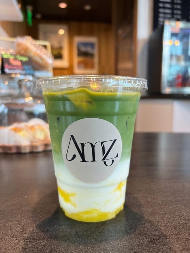 Caribbean Iced Matcha.